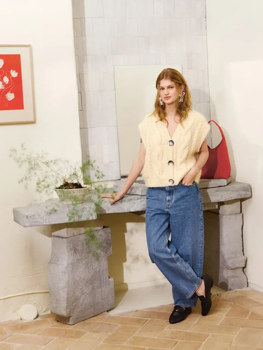 Enkeltoppskrift / 2502 DIY / Nr. 5  Harper vest